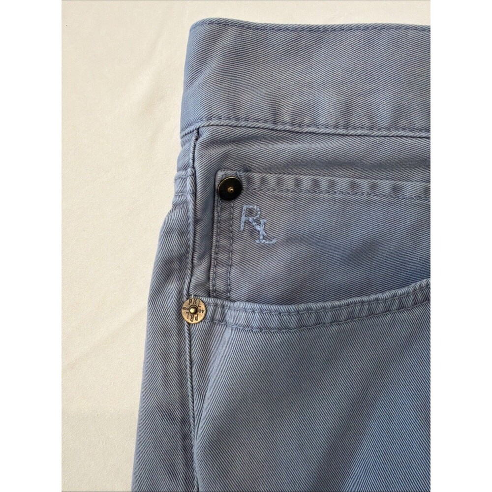 Polo Ralph Lauren Mens 650 Straight Leg Chino Slate Blue Gray Cotton Pants 36x32 - Picture 10 of 16